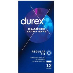 Durex Classic Extra Safe презервативи (12 бр.)
