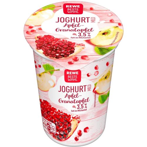 REWE йогурт нар, малина, горски плодове, боровинка (250 г)