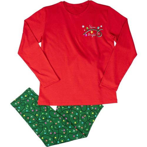 Christy мъжка коледна пижама лампички (1 бр.)