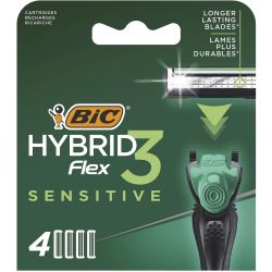 Bic Hybrid Flex3 Sensitive резервни ножчета (4 бр.)