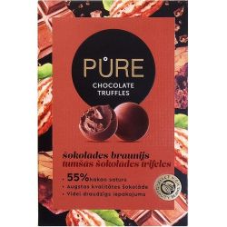 Pure Chocolate Truffles трюфели с тъмен шоколад и шоколадов крем (148 г)