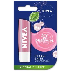 Nivea балсам за устни Pearly Shine (4.8 г)