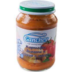 Ганчев пюре от картофи, домати и капия с масло (190 г)