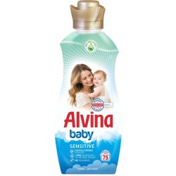 Alvina Baby омекотител с алое вера, 75 пранета (1.65 л)
