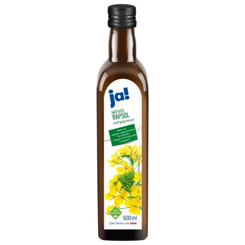Ja! рапично олио, студено пресовано (500 мл)