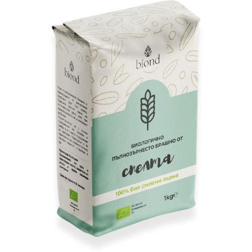 biond био пълнозърнесто брашно от спелта (1 кг)