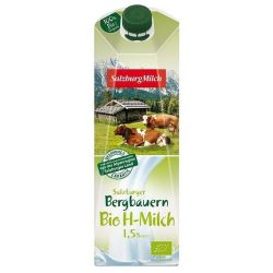 SalzburgMilch био краве мляко 1.5% UHT (1 л)