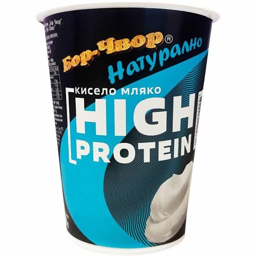 Бор Чвор краве кисело мляко с протеин (400 г)