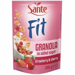Sante Granola Fit мюсли с ягоди и череши (300 г)