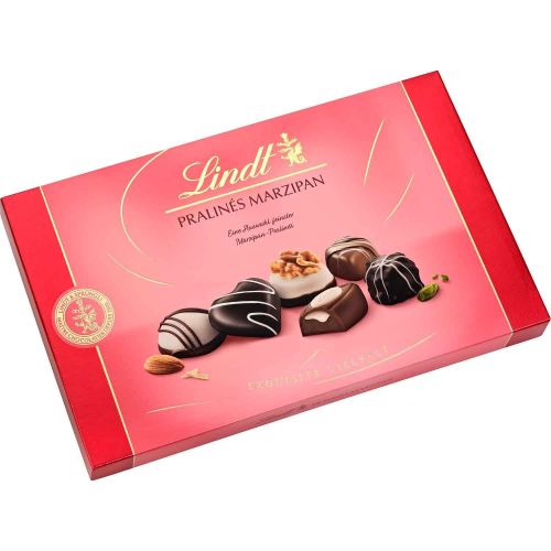Lindt шоколадови пралини с марципан (200 г)
