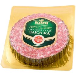 КФМ луканков салам "Закуска", слайс (160 г)