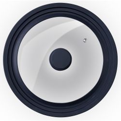 Fackelmann универсален капак 24 см, 26 см, 28 см, стъкло и силикон (1 бр.)