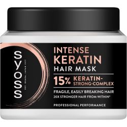 Syoss Intense Keratin интензивна маска за коса с кератин (400 мл)