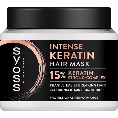 Syoss Intense Keratin интензивна маска за коса с кератин (400 мл)
