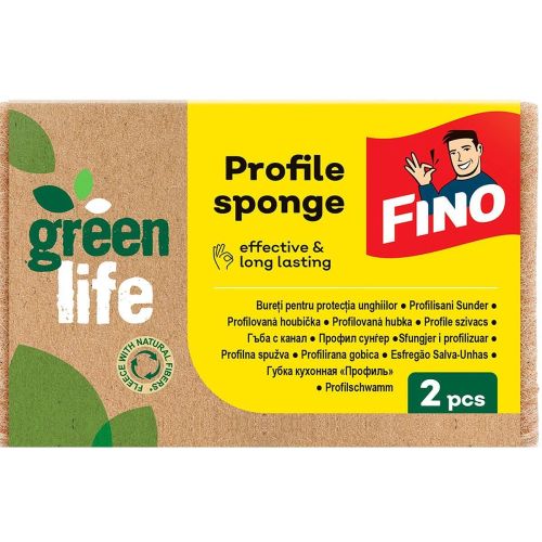 Fino Green Life кухненска гъба с канал (2 бр.)