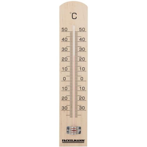 Fackelmann дървен термометър, 25 см (1 бр.)