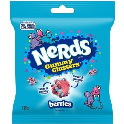 Nerds Gummy Clusters Berries желирани бонбони (113 г)