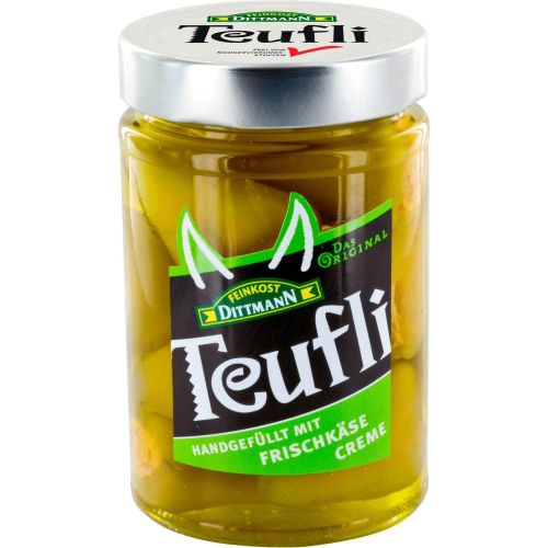 Feinkost Dittmann антипасти със зелена чушка и прясно сирене (290 г)