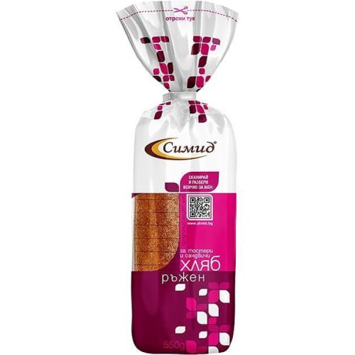 Симид ръжен хляб тостер (550 г)