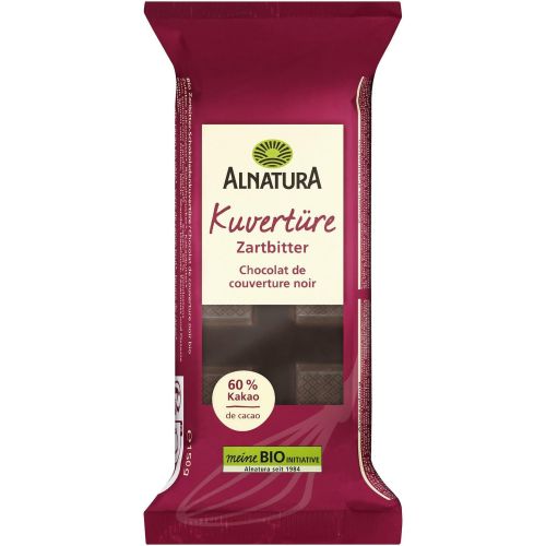 Alnatura био шоколад за готвене черен (150 г)