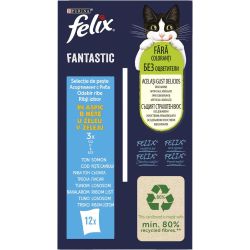 Purina Felix пауч храна за котка с риба тон, 12 бр. х 85 г (1.02 кг)
