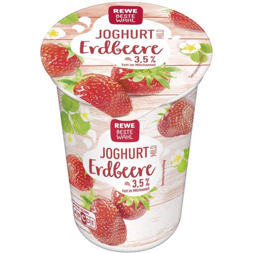REWE плодов йогурт ягода, череша 3.5% (250 г)