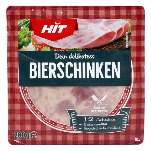 Hit деликатесна бирена шунка (200 г)