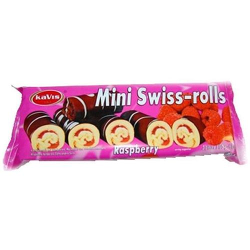 Kavis мини суис ролс с малина (175 г)