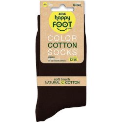 Happy Foottopia Basic чорапи, памук, кафяв, размер 43-46 (1 бр.)