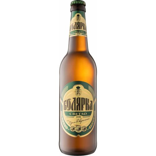 Болярка светла бира, бутилка (500 мл)