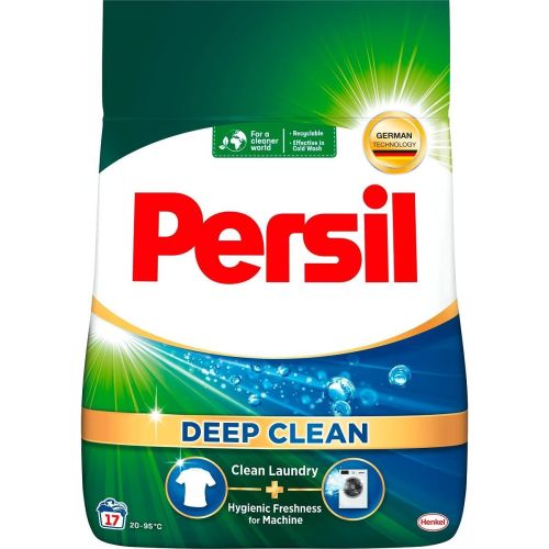 Persil Deep Clean прах за пране за бяло пране, 17 пранета (1.02 кг)