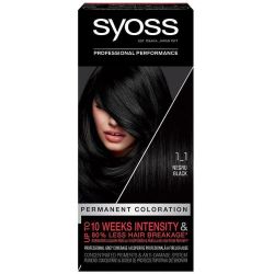Syoss Color боя за коса черен, 1-1 (1 бр.)