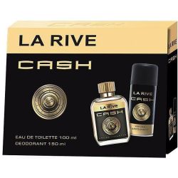 La Rive Cash for Men комплект парфюмна вода 100 мл, душ гел 100 мл (1 бр.)
