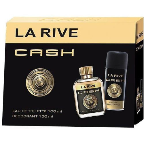 La Rive Cash for Men комплект парфюмна вода 100 мл, душ гел 100 мл (1 бр.)