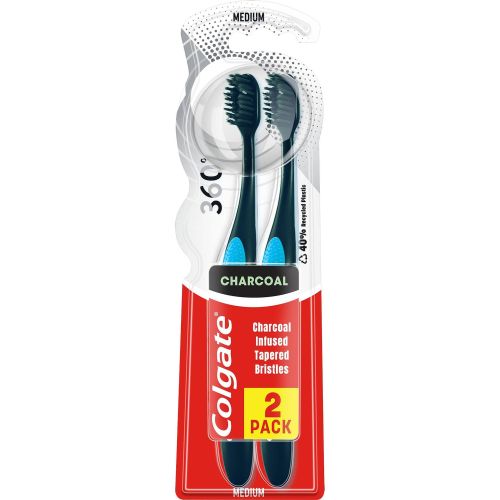 Colgate Max White Charcoal четка за зъби (2 бр.)