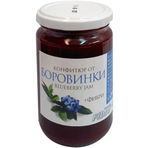 Бизнес къща конфитюр от боровинки с фруктоза и фибри (340 г)