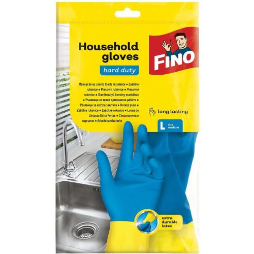 Fino Hard Duty домакински ръкавици, размер L (1 бр.)