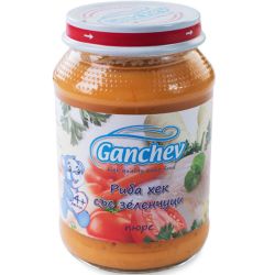 Ганчев пюре от риба със зеленчуци (190 г)
