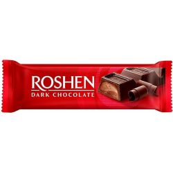 Roshen бар черен шоколад с фонданов пълнеж (33 г)
