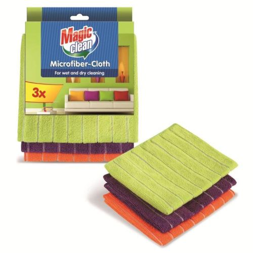 Magic Clean кърпа от микрофибър, 3 бр., 35 х 32 (1 бр.)
