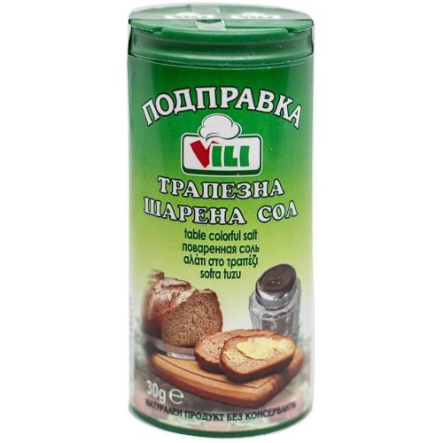 Vili трапезна шарена сол (30 г)