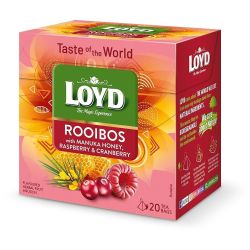 Loyd Rooibos плодов чай манука, малина и червена боровинка, 20 бр. (40 г)