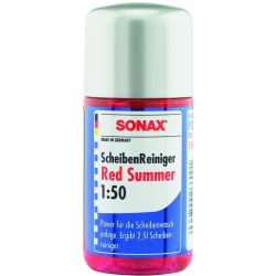 Sonax лятна течност за чистачки RedSummer, 1:50 (50 мл)