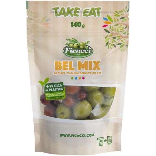 Ficacci Take Eat Bell Mix маслини без костилки (140 г)