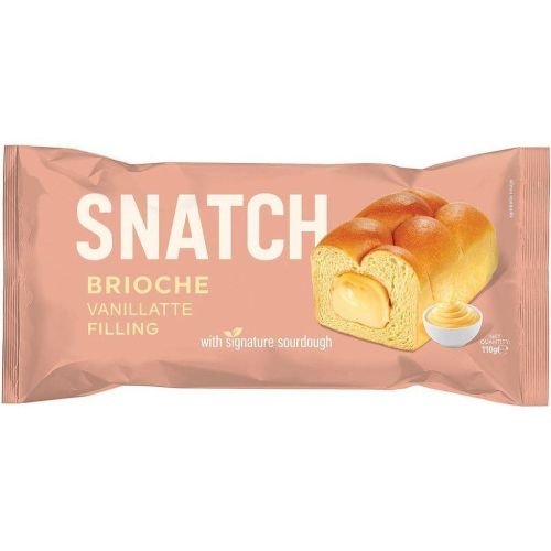 Snatch кифла бриош с ванила-лате