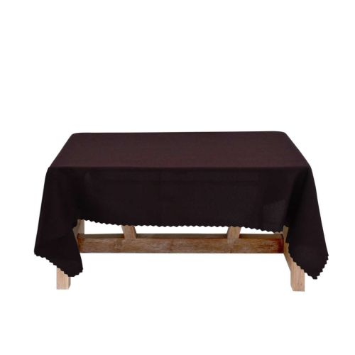 PNG Тринити покривка за маса, кафява, 150/220 см (1 бр.)
