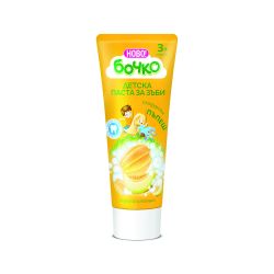Бочко Kids паста зъби, пъпеш, 3+ години (75 мл)