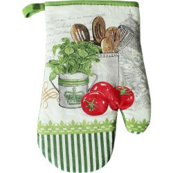 Кухненска ръкавица с магнит, 100% памук, 27 см (1 бр.)