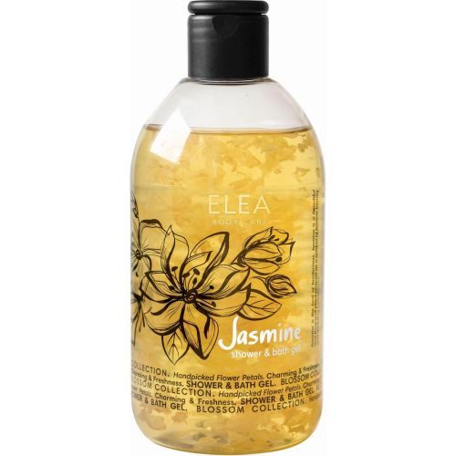Elea Jasmine Blossom душ гел с цветни листенца (500 мл)