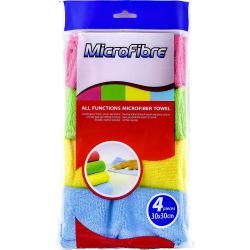 Vertex комплект микрофибърни кърпи, 4 бр. (1 бр.)